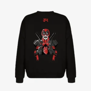 Sudadera JFK -  Negra