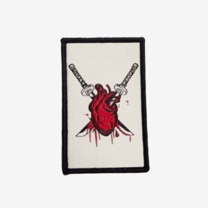 Parche de Tela "Corazón" para Mochila Táctica