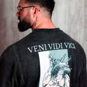 Camiseta Oversized – Veni Vidi Vici